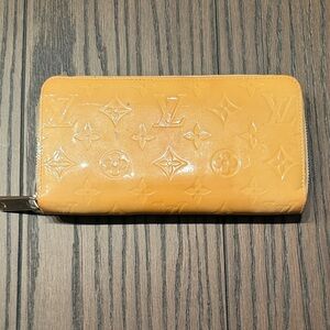 Louis Vuitton Mustard Embossed Wallet